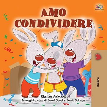 portada I Love to Share (Italian Book for Kids) (Italian Bedtime Collection) (en Italiano)