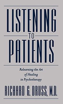 portada Listening to Patients: Relearning the art of Healing in Psychotherapy (en Inglés)