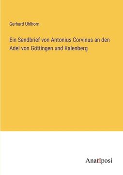 portada Ein Sendbrief von Antonius Corvinus an den Adel von Göttingen und Kalenberg (in German)