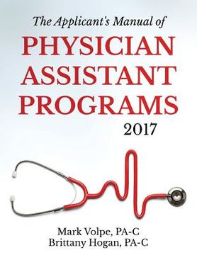 portada The Applicant's Manual of Physician Assistant Programs (en Inglés)