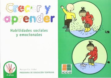 portada Crecer y Aprender, Habilidades Sociales y Emocionales, 4 Años (in Spanish)