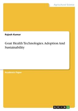 portada Goat Health Technologies. Adoption And Sustainability (en Inglés)