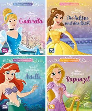 portada Nelson Mini-Bücher: 4er Disney Prinzessin 13-16 (en Alemán)