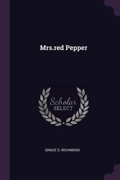 portada Mrs.red Pepper (en Inglés)