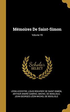 portada Mémoires de Saint-Simon; Volume 19 