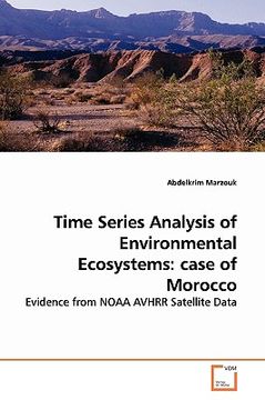 portada time series analysis of environmental ecosystems: case of morocco (in English)