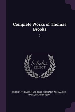 portada Complete Works of Thomas Brooks: 3
