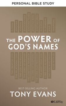 portada The Power of God's Names - Personal Bible Study Book (en Inglés)