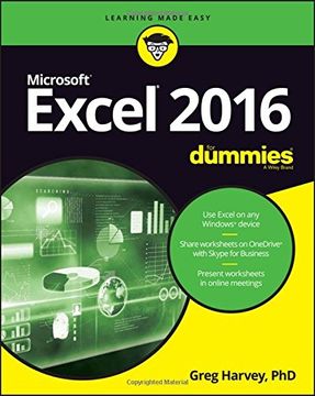 portada Excel 2016 For Dummies (For Dummies (Computers))