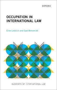 portada Occupation in International law (Elements of International Law) (en Inglés)