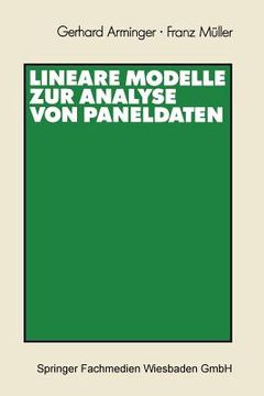 portada Lineare Modelle Zur Analyse Von Paneldaten (en Alemán)