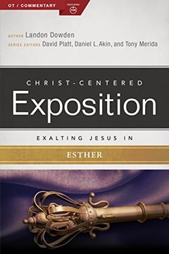 portada Exalting Jesus in Esther (Christ-Centered Exposition Commentary) (en Inglés)