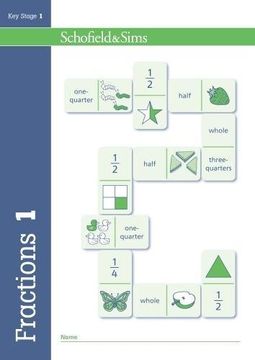 portada Fractions, Decimals and Percentages Book 1 (Year 1, Ages 5-6) (in English)