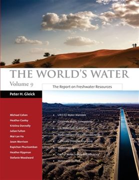 portada The World's Water Volume 9: The Report on Freshwater Resources (en Inglés)