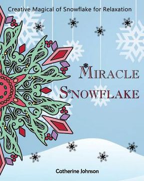 portada Magical Snowflake: Creative Magical of Snowflake for Relaxation (en Inglés)