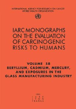 portada beryllium cadmium mercury and exposures in the glass manufacturing industry (en Inglés)