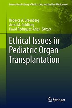 portada Ethical Issues in Pediatric Organ Transplantation (International Library of Ethics, Law, and the New Medicine)