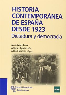 portada Historia Contemporánea de España Desde 1923