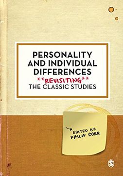 portada Personality and Individual Differences: Revisiting the Classic Studies (Psychology: Revisiting the Classic Studies) (en Inglés)