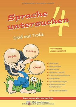 portada Sprache Untersuchen-Spaß mit Trolli 4: Vereinfachte Ausgangsschrift (in German)