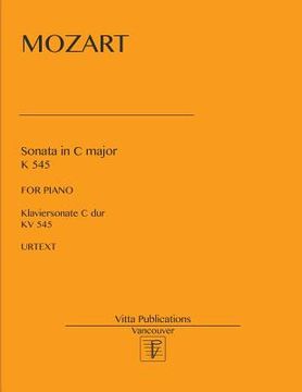 portada Sonata in C major: K 545 (en Inglés)
