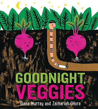 portada Goodnight, Veggies (Board Book) 