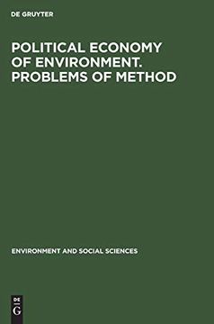 portada Political Economy of Environment. Problems of Method (Environment and Social Sciences) (in English)