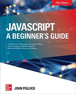 portada Javascript a Beginner's Guide Fifth Edition (en Inglés)