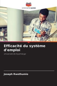 portada Efficacité du système d'emploi (en Francés)