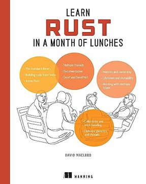 portada Learn Rust in a Month of Lunches (en Inglés)