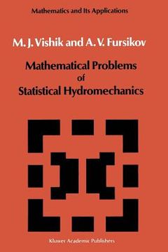 portada Mathematical Problems of Statistical Hydromechanics (en Inglés)