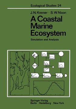 portada a coastal marine ecosystem: simulation and analysis (in English)
