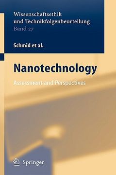 portada nanotechnology: assessment and perspectives (en Inglés)