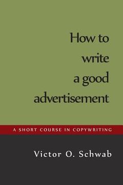 portada How to Write a Good Advertisement (in English)