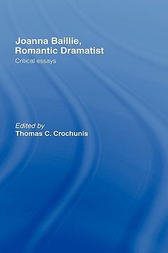 portada joanna baillie, romantic dramatist: critical essays (en Inglés)