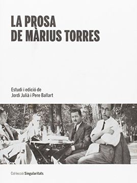 portada La prosa de Màrius Torres (SINGULARITATS)