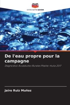 portada De l'eau propre pour la campagne (en Francés)