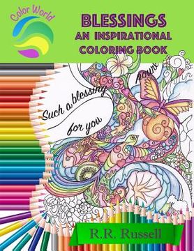 portada Blessings: An Inspirational Coloring Book (en Inglés)