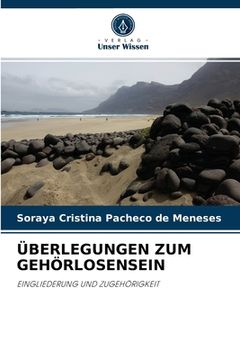 portada Überlegungen Zum Gehörlosensein (in German)