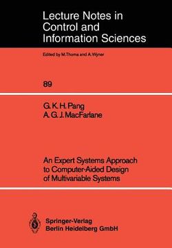portada an expert systems approach to computer-aided design of multivariable systems