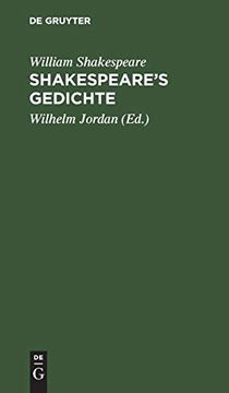 portada Shakespeare's Gedichte (in German)