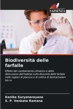 portada Biodiversità delle farfalle (en Italiano)
