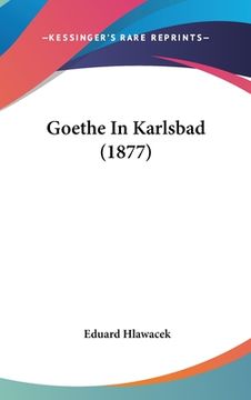 portada Goethe In Karlsbad (1877) (en Alemán)