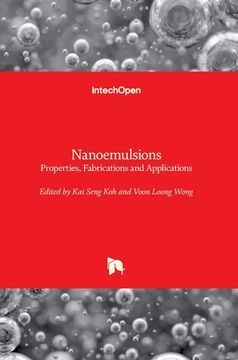 portada Nanoemulsions: Properties, Fabrications and Applications (en Inglés)