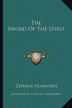 portada the sword of the spirit (en Inglés)