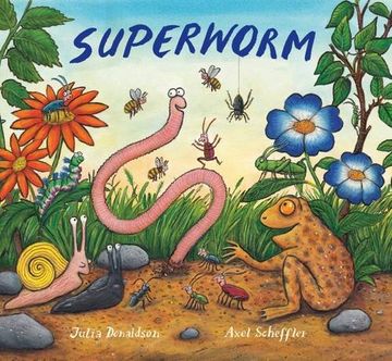 portada Superworm Gift Edition Board Book