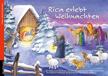 portada Rica erlebt Weihnachten: Ein Folien-Adventskalender zum Vorlesen und Gestalten eines Fensterbildes (en Alemán)
