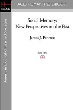portada social memory: new perspectives on the past (en Inglés)