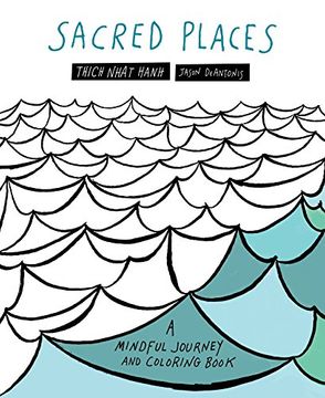 portada Sacred Places: A Mindful Journey and Coloring Book (en Inglés)
