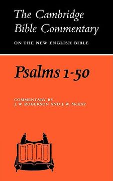 portada Cambridge Bible Commentaries: Old Testament 32 Volume Set: Psalms 1-50 Paperback (Cambridge Bible Commentaries on the old Testament) (en Inglés)
